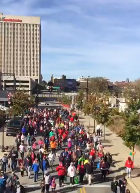 Over 5,000 brave the cold for 2017 Winston-Salem Heart & Stroke Walk